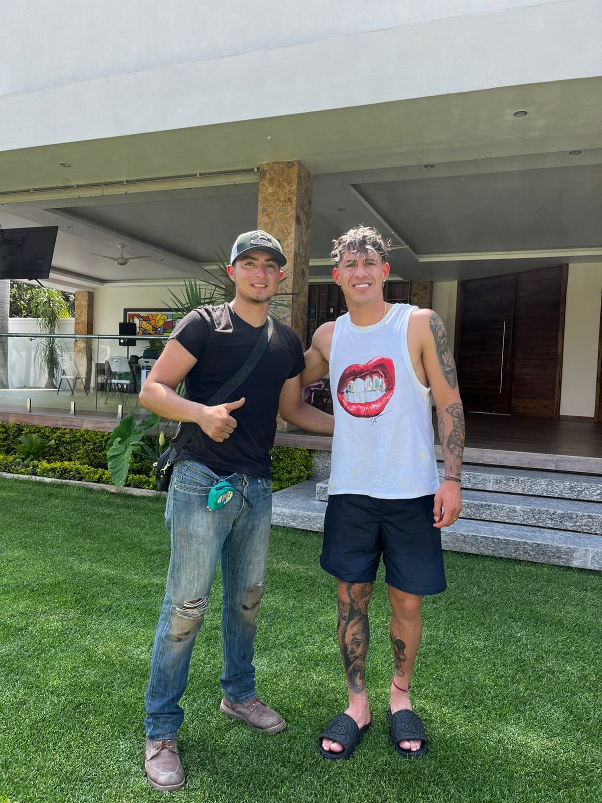  Christian Calderon "El Chicote" jugador de futbol en el equipo del america jardin